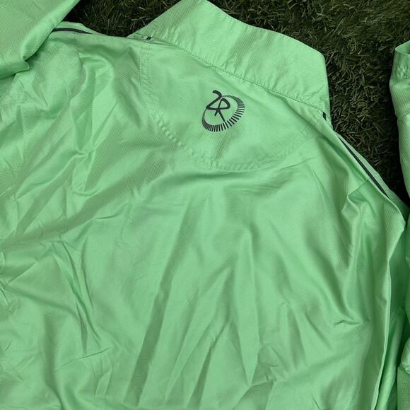 Zero Restriction Tour Series Quarter Zip Lightweight Windbreaker Golf Jacket XL - Picture 12 of 12